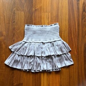 RESET Light Purple Silky Skirt